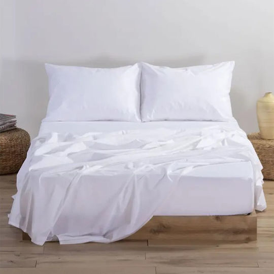 SpitiBazaar Υπέρδιπλο 220x240εκ. Λευκό