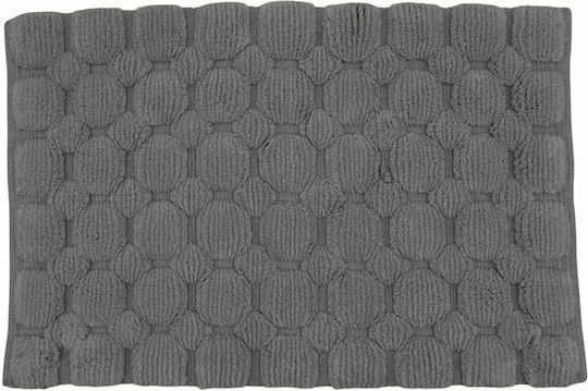 Ankor Cotton Bath Mat 852123 Gray 50x80cm