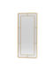 Hanah Home Καθρέπτης με Χρυσό Μεταλλικό Πλαίσιο 180x80cm