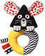 Babyono Baby Activity Toy Mouse with Sounds for Newborns