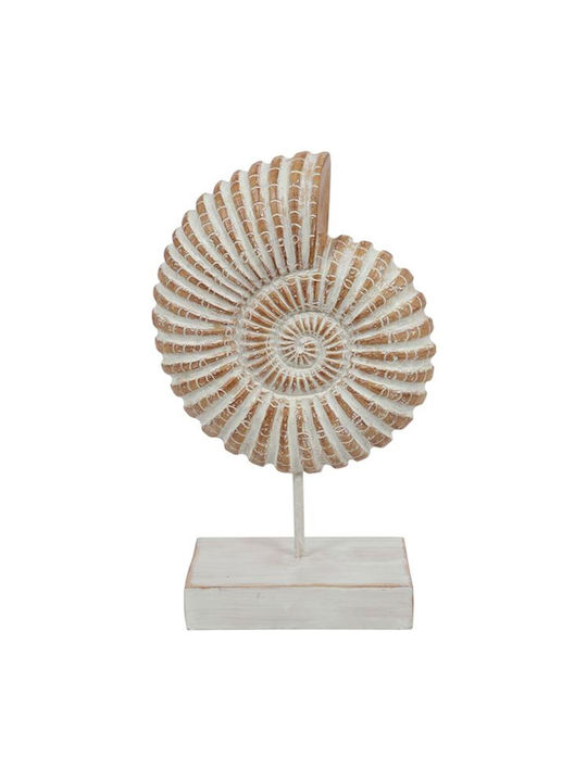 Atmosphera Decorative Seashell made of Wooden 20x10x34cm 1pcs
