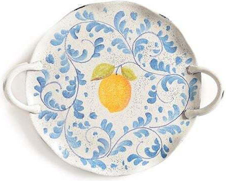 Modigliani Platou de Servire Ceramică Galbenă 1buc