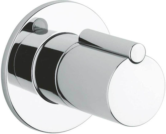 Grohe Μίκτης Μπαταρίας Εντοιχισμού για Ντουζιέρα Ασημί