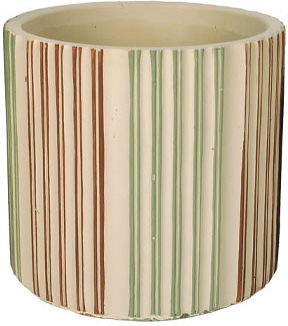 Marhome Übertopf Beton Beige 14x14x13εκ.