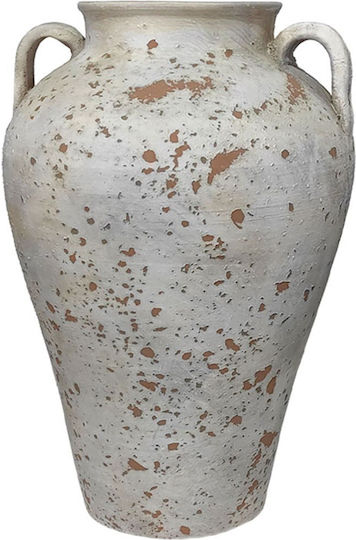 Marhome Decorative Gray Concrete Vase H47cm