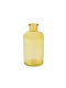 Beauty Home Jules Glas Wasserflasche Mit Schraubdeckel Gelb 500ml