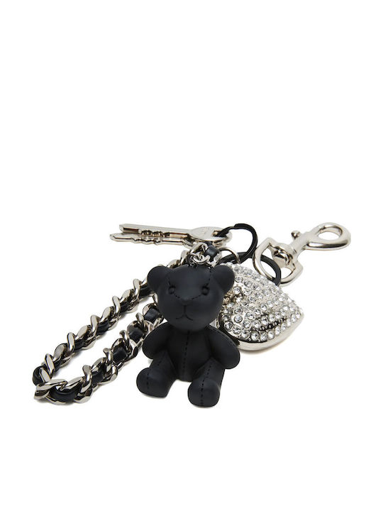 Steve Madden Black Keychain Beary