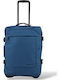 Diplomat Cabin Blue Suitcase With 2 Wheels Height 55cm