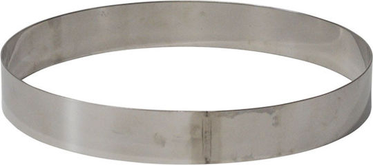 Stainless Steel Pastry Cake Ring 28x4cm Skamagas 60-1028