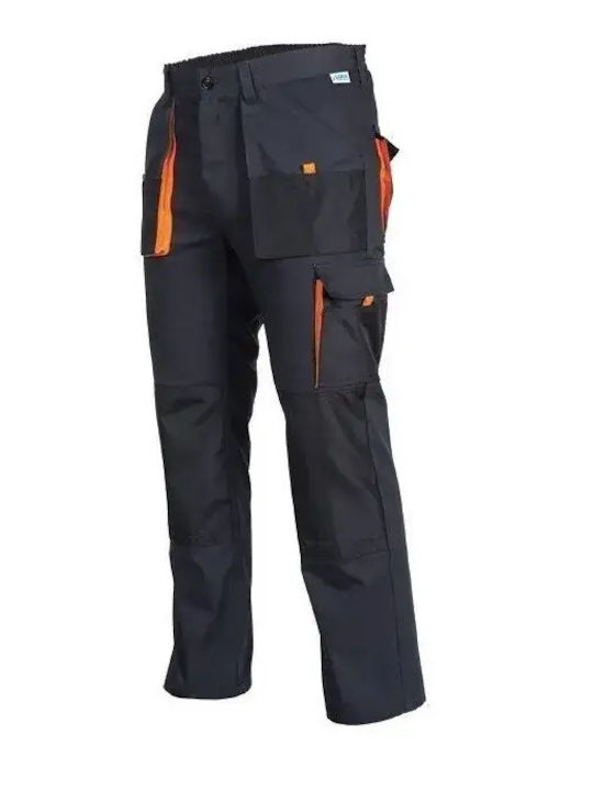 Sara Workwear King Работен Панталон Черен