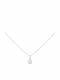 Xryseio Necklace from Silver with Zircon
