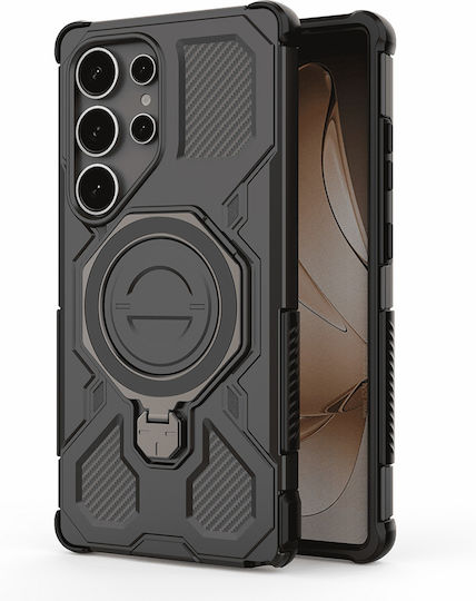 Techsuit Carbon 360 Vollschutz Schwarz (Galaxy S26 Ultra)
