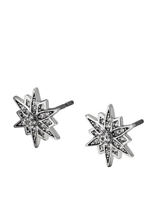 Silver Star Ohrringe aus Silber mit Steinen