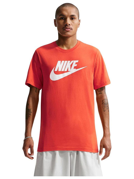 nike futura t shirt orange