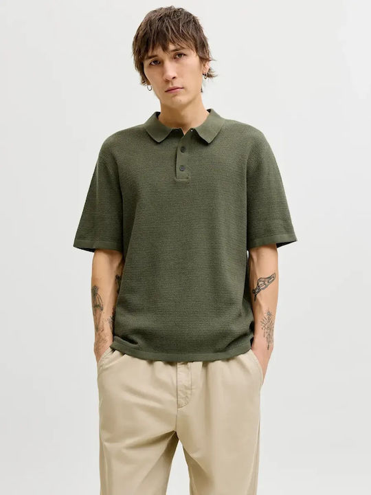 Jack & Jones Поло Мъжка Тениска С Къс Ръкав Пра...
