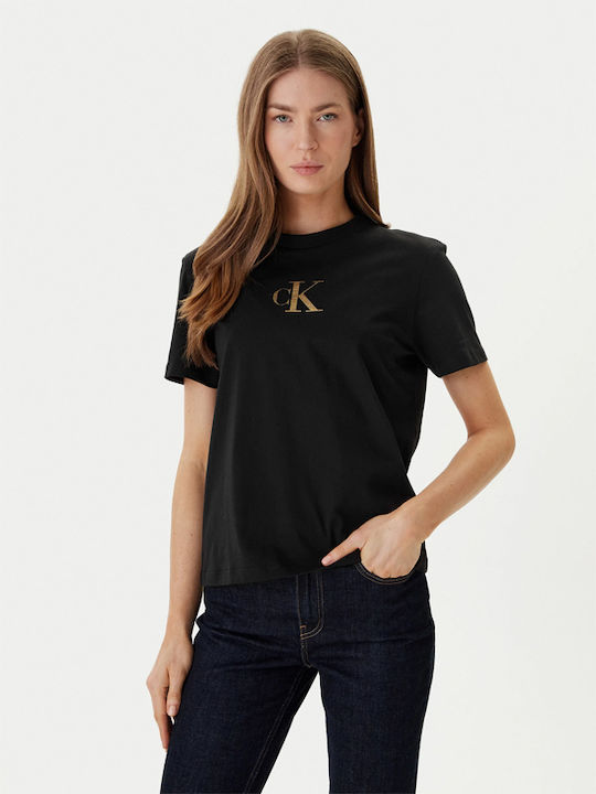 Γυναικείο T-shirt Μαύρο