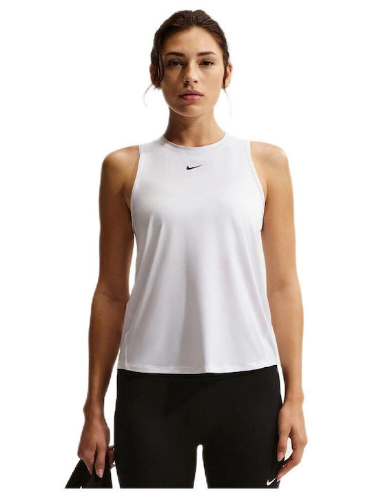 Nike One Classic Women's Crop Top Sleeveless White