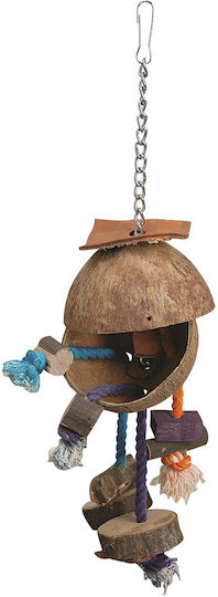 Παιχνίδι Παπαγάλου Birds Kingdom "καρύδα Pacman" 60εκ Bke3191