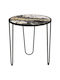 Metal Side Table Multi 53x53x55 cm