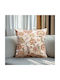 Beauty Home Decorative Pillow Case Stofa India Floral Indian Flowers 45x45cm