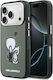 Karl Lagerfeld Karl + & Choupette Umschlag Rückseite Magsafe Iphone 17 Pro Schwarze