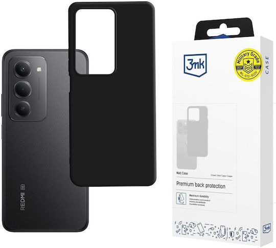 3MK Back Cover Σιλικόνης Μαύρο (Redmi 15)