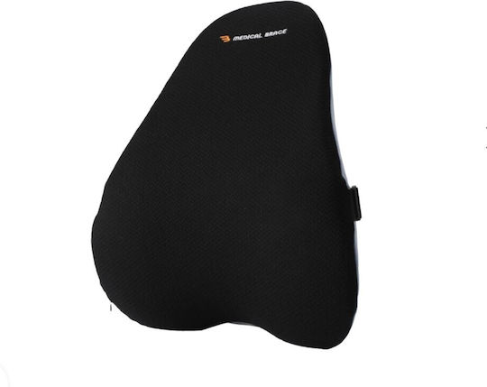 Medical Brace Seat Cushion with Memory Foam 39.5x46x14cm Black MB.HC1814