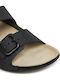 Flache Sandalen für Damen in Schwarz Farbe