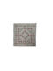 Tablecloth Stamped 90x90cm Etemin Knossos Sunbeam Beige Gold Pero 313