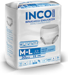 incoSLIP Πάνες Βρακάκι Medium/Large 30τμχ