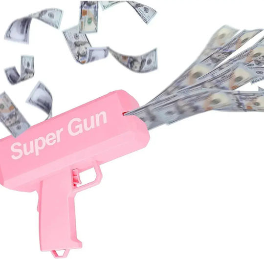 Super Money Gun Pink Money Launcher C02g0190548 C02g0190548 7149009901284