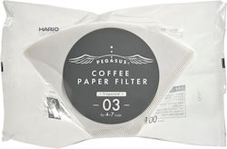 Hario 100 Φίλτρα Καφέ Χάρτινα Hario 100 Φίλτρα Καφέ Χάρτινα