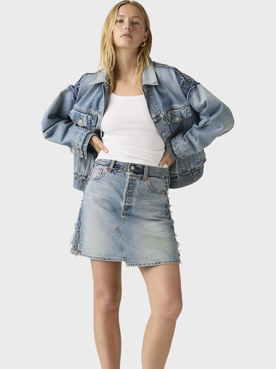 Deconstructed Φούστα Medium Aged Denim