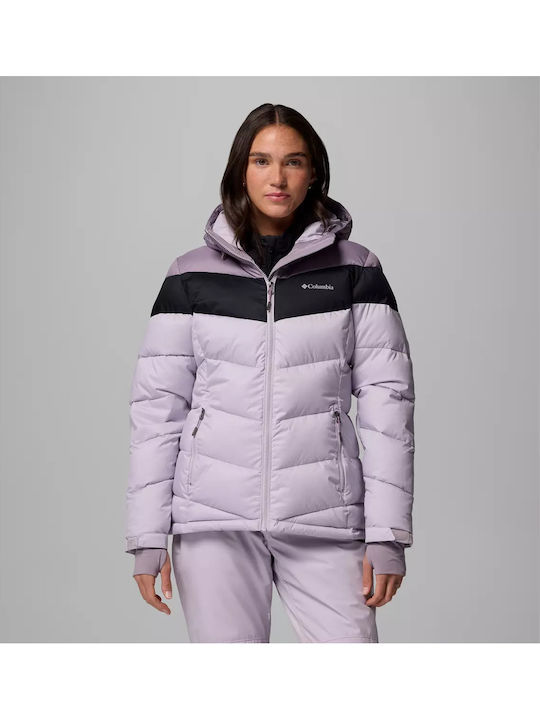 Abbott Women's Lifestyle Jacket Waterproof for Winter with Hood Lilac