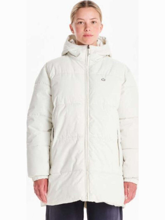 Emerson Jachetă de femei Puffer Alb