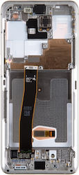 Samsung Screen with Frame for Samsung Galaxy S20 Ultra (White) Samsung Screen with Frame for Samsung Galaxy S20 Ultra (White)