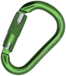 Kong Rise Lock Sleeve Compact Hms Green Automatic Carabiner