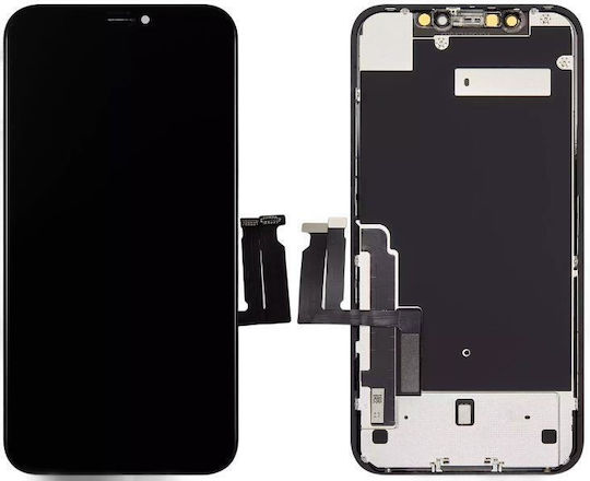 Οθόνη με Μηχανισμό Αφής για iPhone XR (Μαύρο)