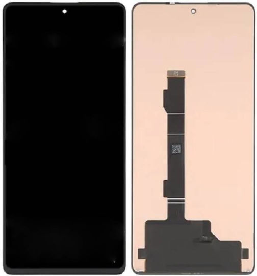 Screen with Touch Mechanism for Xiaomi Redmi Note 13 Pro Plus 5G (Black)
