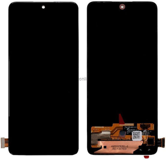 Οθόνη με Μηχανισμό Αφής για Xiaomi Redmi Note 13 5G (Μαύρο)