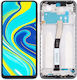 Екран със Сензорен Механизъм и Рамка за Xiaomi Redmi Note 9S, Redmi Note 9 Pro (Сив)