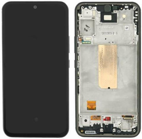 Οθόνη με Μηχανισμό Αφής και Πλαίσιο για Samsung A54 5G (Μαύρο)