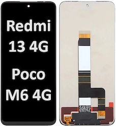 Οθόνη με Πλαίσιο για Xiaomi Redmi 13 4G (Μαύρο) Οθόνη με Πλαίσιο για Xiaomi Redmi 13 4G (Μαύρο)