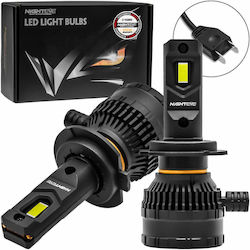 H7 LED 12-24V 200W 40000lm 6500K IP68 A315 S26 Nighteye 2 x 100W 2 Години Гаранция