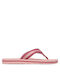 Women's Flip Flops in Pink Color FW0FW09193 TQN