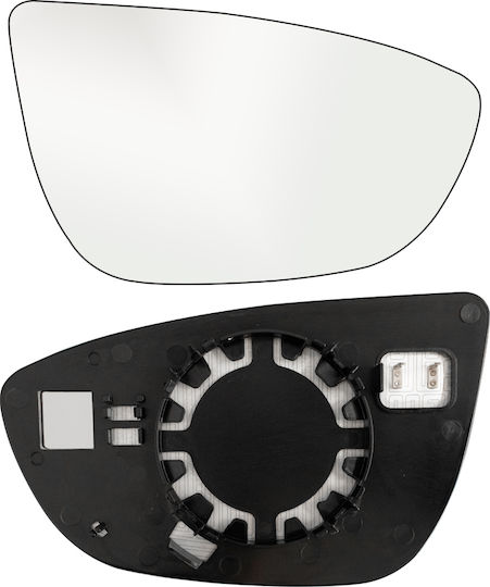 Heated Mirror Glass Right Compatible Hyundai I20 Bc3 Bayon