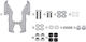 Kappa Комплект Желатина Yamaha Niken 900 19-23 D2143kitk