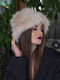 Elusso. Furry Women's Hat Beige