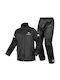 Motowolf Mdl 0401 Motorcycle Rain Set Pants Jacket 2xl Black