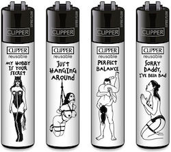 Clipper Flame Lighter (Miscellaneous Designs/Colors)